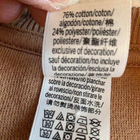 Pink Crew Neck Sweatshirt Size Medium - Picture 5 of 5